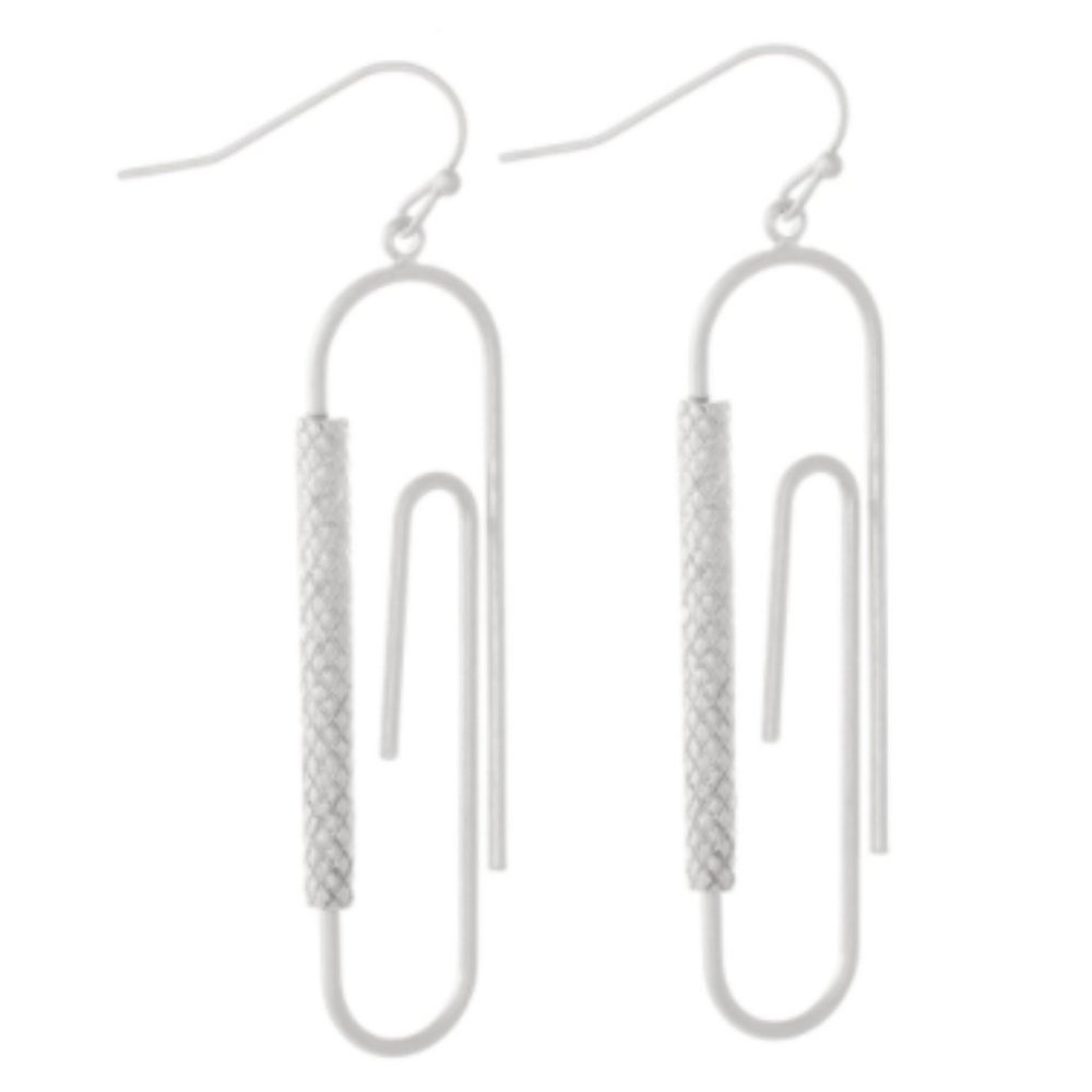 Paperclip Earrings